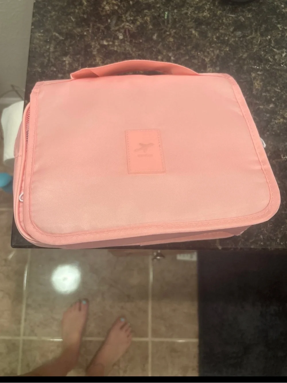 Pink Hanging Travel Organizer Toiletry Bag NWOT